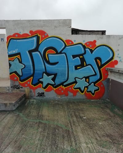 Colorful Stylewriting by Tiger. This Graffiti is located in Vrsi, Croatia and was created in 2021. This Graffiti can be described as Stylewriting and Abandoned.