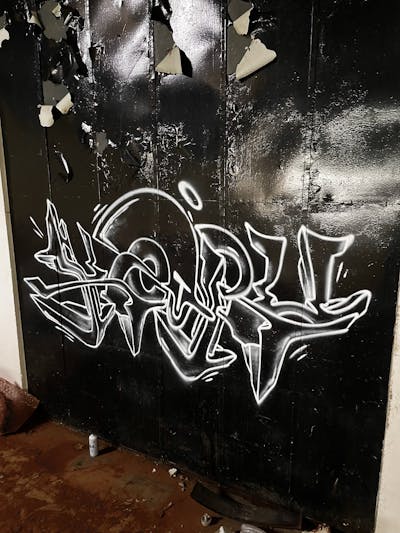 Black and White Handstyles by Truk, Ketru and hsv. This Graffiti is located in France and was created in 2022.