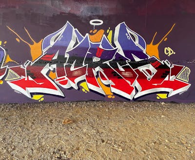 Colorful Stylewriting by ACROS. This Graffiti is located in London, United Kingdom and was created in 2022.