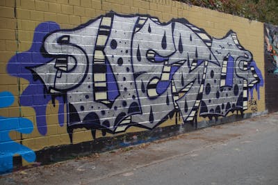 Chrome Stylewriting by Veto. This Graffiti is located in Dortmund, Germany and was created in 2020. This Graffiti can be described as Stylewriting and Wall of Fame.