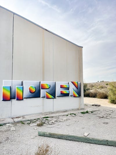 Grey and Colorful Stylewriting by Angeltoren. This Graffiti is located in Murcia, Spain and was created in 2023. This Graffiti can be described as Stylewriting, Abandoned, Futuristic and Streetart.