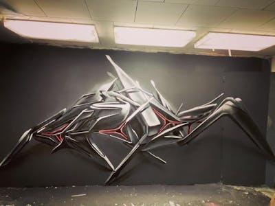 Grey Stylewriting by Real143. This Graffiti was created in 2021 but its location is unknown. This Graffiti can be described as Stylewriting and 3D.