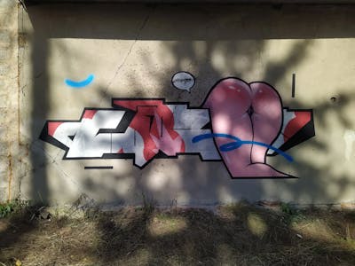 Colorful and Coralle and White Stylewriting by Slakoes. This Graffiti is located in Russian Federation and was created in 2024. This Graffiti can be described as Stylewriting, Characters and Abandoned.