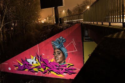 Colorful Characters by AIDN, New Cru and Wery. This Graffiti is located in Berlin, Germany and was created in 2022. This Graffiti can be described as Characters and Stylewriting.