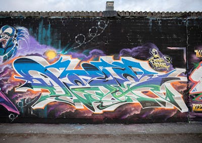 Colorful Stylewriting by dejoe. This Graffiti is located in Berlin, Germany and was created in 2022.
