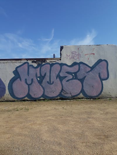 Grey Stylewriting by Muet. This Graffiti is located in Canela, Brazil and was created in 2022. This Graffiti can be described as Stylewriting, Handstyles and Abandoned.