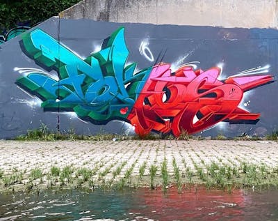 Colorful Stylewriting by FOKUS.81. This Graffiti is located in Bayreuth, Germany and was created in 2020. This Graffiti can be described as Stylewriting.