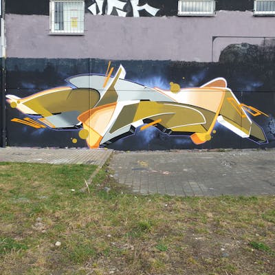 Colorful Stylewriting by Dirt. This Graffiti is located in Leipzig, Germany and was created in 2022. This Graffiti can be described as Stylewriting and Wall of Fame.