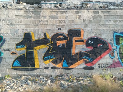 Black and Colorful Stylewriting by KEED and SDFK. This Graffiti is located in CAVITE, Philippines and was created in 2023.