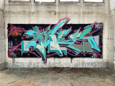 Colorful Stylewriting by ORES24. This Graffiti is located in Wernigerode, Côte d'Ivoire and was created in 2022. This Graffiti can be described as Stylewriting and Abandoned.