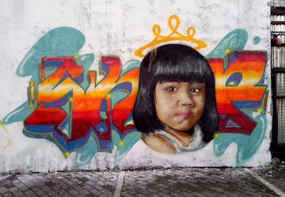 Colorful Stylewriting by Snap one. This Graffiti is located in Philippines and was created in 2020. This Graffiti can be described as Stylewriting and Characters.