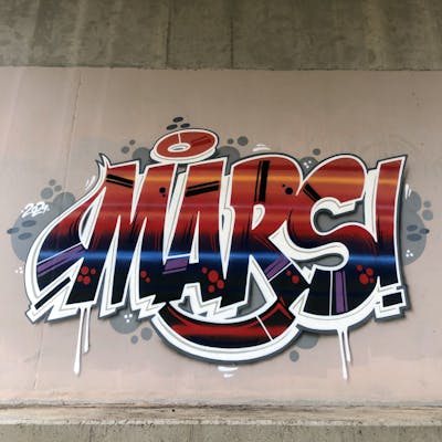 Colorful Stylewriting by Mars. This Graffiti is located in Johannesburg, South Africa and was created in 2021.