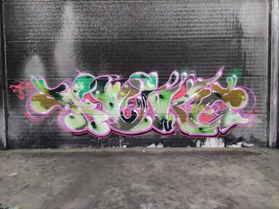 Colorful Stylewriting by BUKE. This Graffiti is located in Spain and was created in 2021.