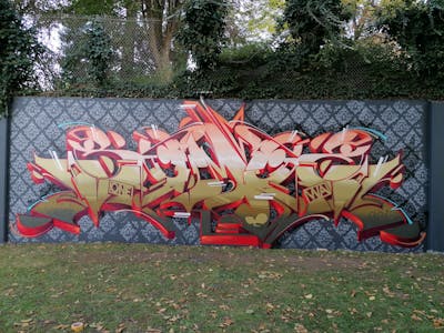 Colorful Stylewriting by Atelier wandART and Someone. This Graffiti is located in Basel, Switzerland and was created in 2022. This Graffiti can be described as Stylewriting and Wall of Fame.