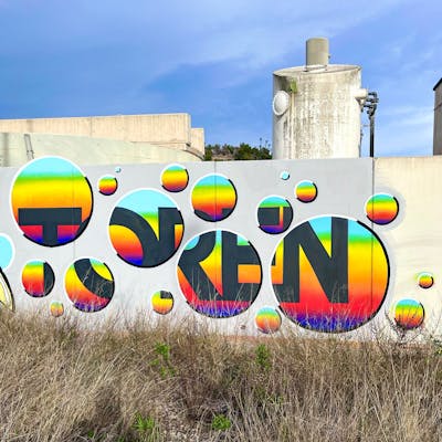 Colorful and Black and Grey Stylewriting by Angeltoren. This Graffiti is located in Murcia, Spain and was created in 2023. This Graffiti can be described as Stylewriting, Streetart and Futuristic.