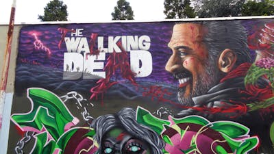 Colorful Stylewriting by PLET. This Graffiti is located in Milan, Italy and was created in 2022. This Graffiti can be described as Stylewriting and Characters.