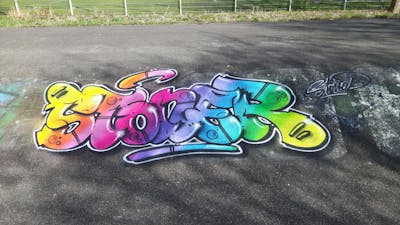 Colorful Stylewriting by Stoner. This Graffiti is located in Germany and was created in 2018.