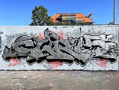 Chrome Characters by Chr15. This Graffiti is located in Leipzig, Germany and was created in 2022. This Graffiti can be described as Characters, Wall of Fame and Stylewriting.