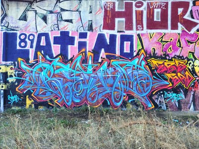 Colorful Stylewriting by sad, Reims and ebs. This Graffiti is located in Germany and was created in 2022.