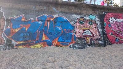 Colorful Stylewriting by Snit. This Graffiti is located in Rio de Janeiro, Brazil and was created in 2015. This Graffiti can be described as Stylewriting and Characters.