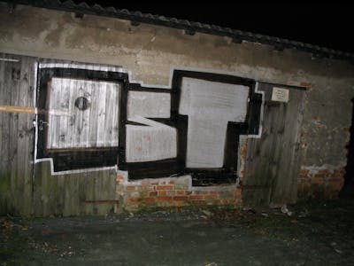 Chrome Stylewriting by urine and OST. This Graffiti is located in Magdeburg, Germany and was created in 2008. This Graffiti can be described as Stylewriting and Street Bombing.