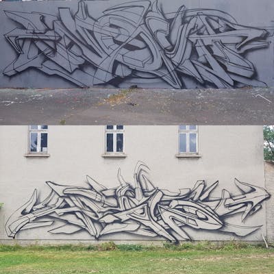 Black Stylewriting by angst. This Graffiti is located in Germany and was created in 2022. This Graffiti can be described as Stylewriting and 3D.