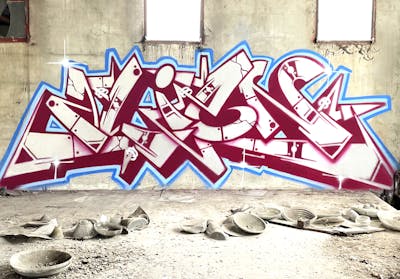Colorful Stylewriting by Thetan. This Graffiti is located in Italy and was created in 2022. This Graffiti can be described as Stylewriting and Abandoned.