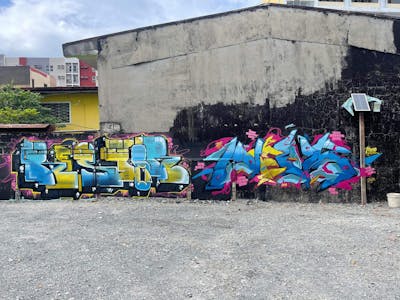 Colorful Stylewriting by Nevs and Rest. This Graffiti is located in Philippines and was created in 2022.