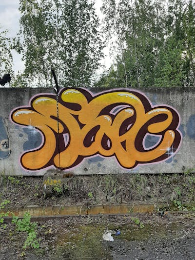 Colorful Stylewriting by Mars. This Graffiti is located in Saint-Petersburg, Russian Federation and was created in 2021. This Graffiti can be described as Stylewriting and Abandoned.