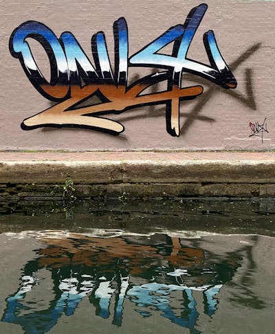 Light Blue and Brown Stylewriting by Only E1. This Graffiti is located in London, United Kingdom and was created in 2021. This Graffiti can be described as Stylewriting, 3D and Handstyles.