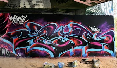 Colorful Stylewriting by TexR. This Graffiti is located in Australia and was created in 2022. This Graffiti can be described as Stylewriting and Wall of Fame.