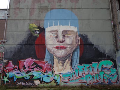 Colorful Stylewriting by unknown. This Graffiti is located in Maastricht, Netherlands and was created in 2012. This Graffiti can be described as Stylewriting and Characters.