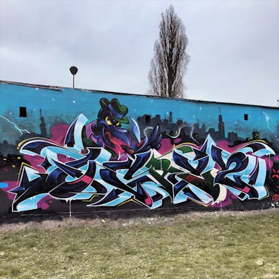 Colorful Stylewriting by Ogryz. This Graffiti is located in Poland and was created in 2021.