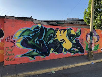 Black and Colorful Stylewriting by dmcrew, CEOZ and SELcrew. This Graffiti is located in Maracay, Venezuela and was created in 2024.