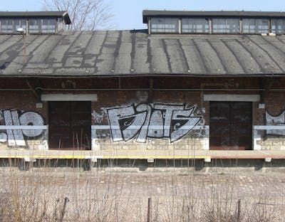 Chrome Street Bombing by Riots. This Graffiti is located in Krakow, Poland and was created in 2009. This Graffiti can be described as Street Bombing and Stylewriting.