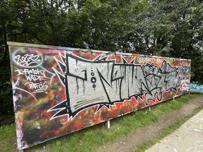 Chrome and Colorful Stylewriting by Twis. This Graffiti is located in Germany and was created in 2024. This Graffiti can be described as Stylewriting and Wall of Fame.
