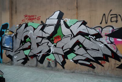 Chrome and Black Stylewriting by Nevs. This Graffiti is located in Philippines and was created in 2023.