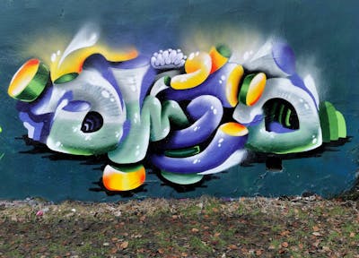 Colorful Stylewriting by Dkeg. This Graffiti is located in United Kingdom and was created in 2022. This Graffiti can be described as Stylewriting and 3D.